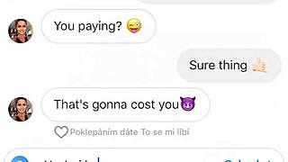 Finally fucking those huge Instagram tits