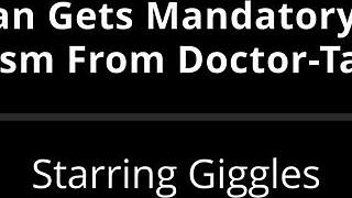Freshman Receives Mandatory Orgasm From Doctor