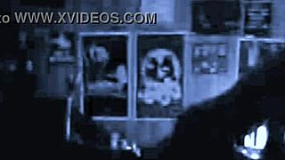 Fucking a bent-over milf doggystyle at home