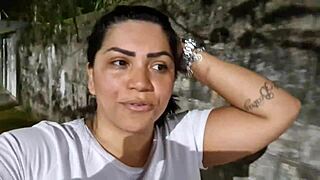 Luna Di Marco fucks hot young Latina in hotel