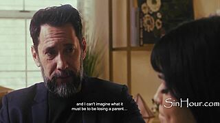 butler blackmails orphaned 18-year-old latina into taboo cinema act.