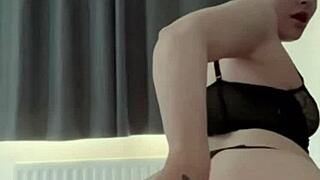 Horny british girl solo toy play