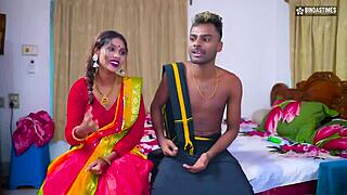 beautiful tamil couple's first sex after wedding night