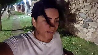 Luna Di Marco fucks hot young Latina in hotel