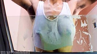 Flash those small tits?