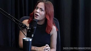 Bruna ferrari feels intense emotions in lingerie with bia hot on podcast