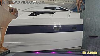 Fucking Blonde Teen On Yacht