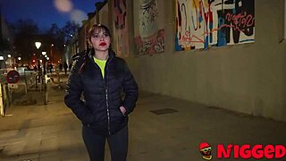 Naughty Latina Screams For Black Cock!