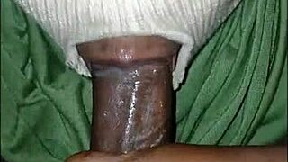 I love the super sloppy deep throat blowjob from masked girl