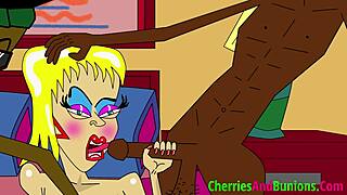 the faithful wife gets a facial in this interracial threesome