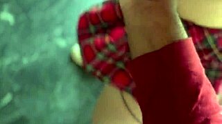 European teen arrives late, stepbrother fucks her hard at home