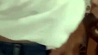 The guy fixed the shower and got a blowjob, I got a cum bath