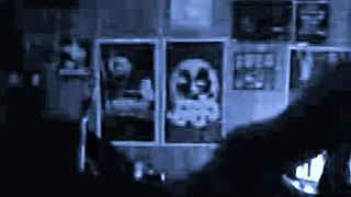 Fucking a bent-over milf doggystyle at home