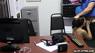 natalie grinds on cock as studs rub her pierced clit with brown eyes