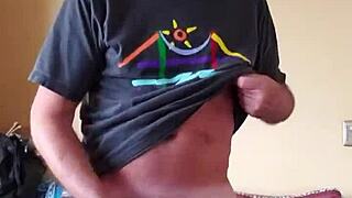 I was enjoying my boner, slapping it around, then lost control and spewed seed everywhere