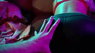 Compilation of cumshots through pants in clothed sex