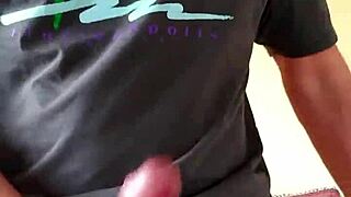 I was enjoying my boner, slapping it around, then lost control and spewed seed everywhere