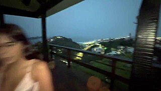 Watch Me Fuck The Beautiful Latina Nerd Outdoors!