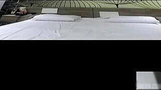 Black guy fresh from shower eats prostitute's ass and cums inside with moaning.