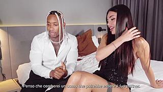 we chatted with martina smeraldi then she got huge ass pounded