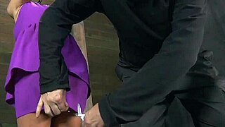 have you seen this blonde insert her toy deep?