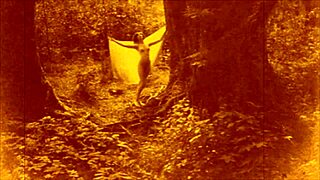 Vintage Illustration of Erotic Lesbian Scene