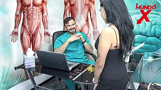 she asks her doctor to fuck her hard in the office