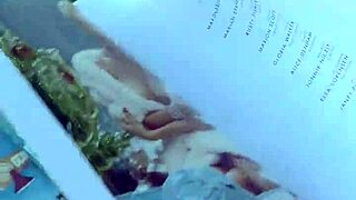 Blonde beauty turned on by Playboy