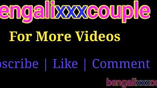 Indian couple's early morning anal creampie contrasts with homemade passion