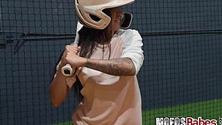 Busty Slut Rides Monster Cock