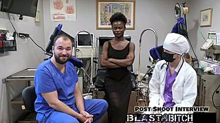 Rina Arems Feels Intense Moaning As Her Shaved Pussy Gets Fucked And Blasted In Hospital.