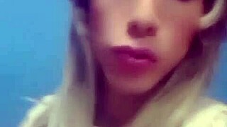 Realfemboi gives all in bisexual crossdressing scene