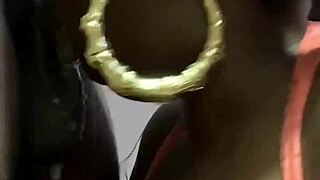 Sloppy blow job from fat black bbw young 18+ milf ebony with wet techniques