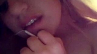 I recorded my sexy friend masturbating her big ass