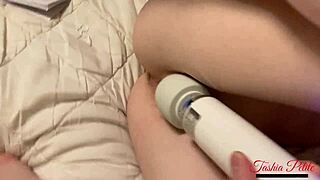 Tashiapeite creams on big cock after toy play