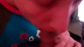 se traga la leche garganta profunda