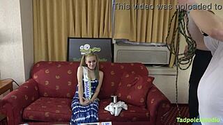 Luna Lips in gangbang, pregnant pussy fucked by horny hung cocks