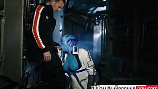 Ass effect parody with fucking and cum!