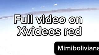 creampie in the salt desert with squirting 😍