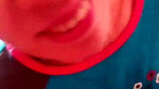 se traga la leche garganta profunda