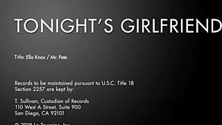 افعل ما تشاء مع إيلا نوكس في الملابس الداخلية الدانتيل البيضاء، تمص زب عملاق