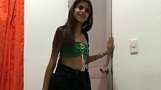 Mercedez Sexy Lingerie Nerd Tattoo Casting Interview