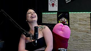 Brazilian Girl's Crazy Fetish With Kalyca On Sheer Red