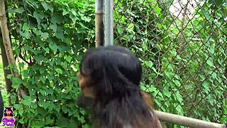 Oh No! Teen Hits Neighbor In Boxing And Sucks His Monster Cock To Console Him!