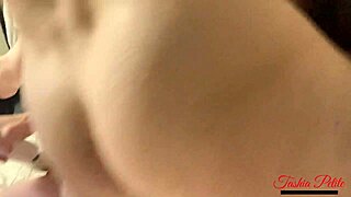 Tashiapeite creams on big cock after toy play