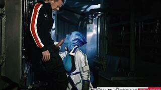 Ass effect parody with fucking and cum!