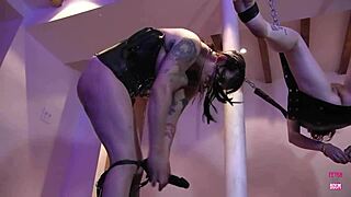 Two Horny Tattooed Bitches Dive Into Intense Bdsm After Foot Worship
