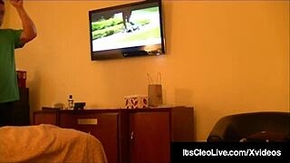 I gave Its Cleo a big load on her freckled face after she sucked me so good