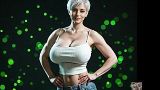 how buff will she get massive muscle growth for abigail arcane ai