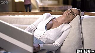 Hardcor sex keeps me up, sed stepson to milf stepmom